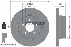 TEXTAR Disc Frana 92161103 Bmw X5/X6