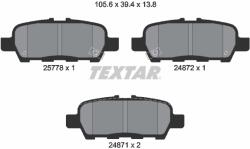 TEXTAR Set Placute Frana, Frana Disc 2577801 Infiniti Esq/Ex/Fx/G/Jx/M/M35/M37/M45/Q40