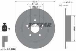 TEXTAR Disc Frana 92222300 Fiat Sedici Suzuki Swift Iii/Sx4 (92222300)