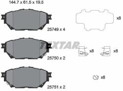 TEXTAR Set Placute Frana, Frana Disc 2574901 Fuso (Mitsubishi) Canter Mitsubishi Fuso (2574901)