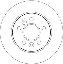 TRW Disc Frana Df4546 Renault Avantime/Espace Iii (DF4546)