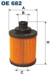 FILTRON Filtru Ulei Oe682 Alfa Romeo Mito Fiat 500/500 C/Albea/Bravo Ii/Doblo/Fiorino