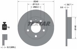 TEXTAR Disc Frana 92106203 Audi 80 B4/A4 B6/A4 B7/Coupe B3 Seat Exeo