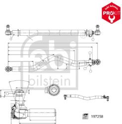 Febi Bilstein Bieleta, Directie Punte Fata 197258 Scania 4 - Series
