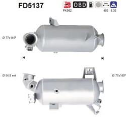 AS Filtru Funingine/Particule, Sist. De Esapament Fd5137 Vw Transporter T5 (FD5137)