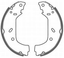 ABE Set Saboti Frana Puntea Spate C0P015Abe Citroën Evasion/Jumpy I/Xsara Fiat Scudo (C0P015ABE)