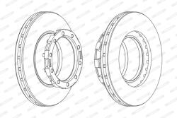 FERODO Disc Frana Fcr168A Bmc Condor/Professional Bova Futura/Lexio/Magiq/Synergy