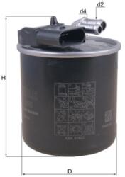 KNECHT Filtru Combustibil Kl950 Mercedes-Benz Marco Polo/V-Class/Vito/Vito Mixto (KL950)