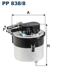 FILTRON Filtru Combustibil Pp838/8 Ford C-Max/Fiesta V/Fiesta Vi/Focus C-Max/Focus Ii