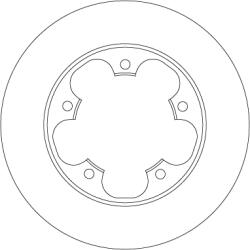 TRW Disc Frana Df6748 Ford Transit V363 (DF6748)