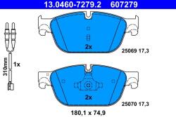 ATE Set Placute Frana, Frana Disc 13.0460-7279.2 Citroën C5 Iii/C6/Ds4/Ds5 Ds Ds 5 (13.0460-7279.2)
