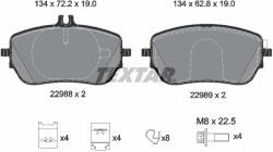 TEXTAR Set Placute Frana, Frana Disc 2298801 Mercedes-Benz A-Class/B-Class/Cla/Gla