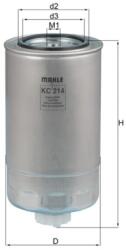 MAHLE Filtru Combustibil Kc214 Astra Hd 7/Hd 7-C/Hd 8/Hd 9 Case Ih Farmall Claas Elios (KC214)