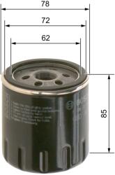 Bosch Filtru Ulei F026407300 Alfa Romeo Giulietta/Mito Fiat 500L/500X/Tipo