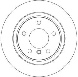 TRW Disc Frana Df4069 Bmw 3