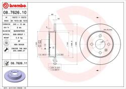 BREMBO Disc Frana 08.7626. 11 Chevrolet Astra/Corsa/Corsa Pick-Up Opel Astra G/Astra H (08.7626.11)