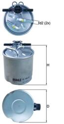 KNECHT Filtru Combustibil Kl440/40 Nissan Murano Ii/Qashqai I/X-Trail/X-Trail Ii