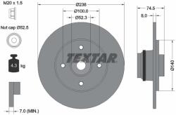 TEXTAR Disc Frana 92154003 Renault 19 Ii/Clio Ii/Megane I