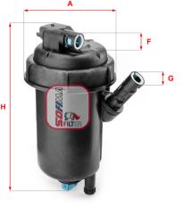 SOFIMA Filtru Combustibil S5139Gc Fiat Croma (S5139GC)