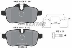 TEXTAR Set Placute Frana, Frana Disc 2455901 Bmw Z4