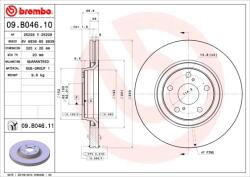 BREMBO Disc Frana 09. B046.11 Toyota Avensis/Verso (09.B046.11)