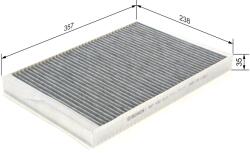 Bosch Filtru, Aer Habitaclu 1987432513 Mercedes-Benz Sprinter 3, 5-T/Sprinter 3-T