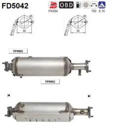 AS Filtru Funingine/Particule, Sist. De Esapament Fd5042 Hyundai Tucson (FD5042)