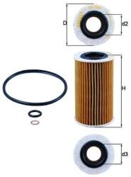 MAHLE Filtru Ulei Ox384D Chrysler Voyager / Voyager Iv/Voyager Iv Hyundai Elantra Iii (OX384D)