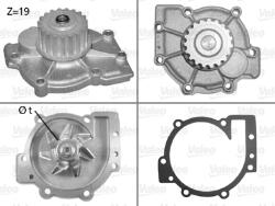 VALEO Pompă De Apă, Răcire Motor 506325 Ford Focus Ii/Kuga I/Mondeo Iv/S-Max Volvo 850