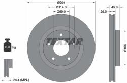 TEXTAR Disc Frana 98200184401 Baic Senova X65 Baic Weiwang S50 Chrysler 200/Sebring (98200184401)