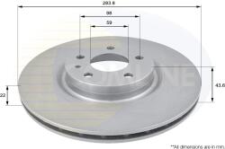 COMLINE Disc Frana Adc1805V Alfa Romeo 147/156/164/Gt/Gtv/Spider Fiat Croma/Doblo/Qubo (ADC1805V)