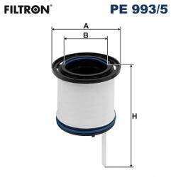 FILTRON Filtru Combustibil Pe993/5 Audi A4 B9/A5/A6 C8/A7/A8 D5/Q5 (PE993/5)