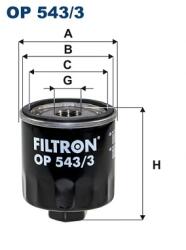 FILTRON Filtru Ulei Op543/3 Ford Transit V363 (OP543/3)