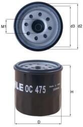 KNECHT Filtru Ulei Oc475 Aixam 400/500/A. 721/A. 741/A. 751/City/Crossover/Scouty