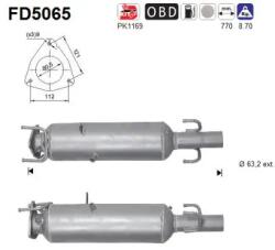 AS Filtru Funingine/Particule, Sist. De Esapament Fd5065 Fiat Ducato