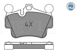 MEYLE Set Placute Frana, Frana Disc 0252404917/Pd Porsche 911/Boxster/Cayman (0252404917/PD)