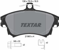 TEXTAR Set Placute Frana, Frana Disc 2198304 Mitsubishi Carisma/Colt Czc Vi/Colt Vi (2198304)