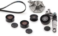 GATES Pompa Apa + Set Curea Transmisie Cu Caneluri Kp66Pk2500 Audi A4 B8/A5/A6 C6/Q5