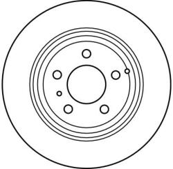 TRW Disc Frana Df2660 Volvo 850/C70 I/S70/V70 I/Xc70 I Cross Country