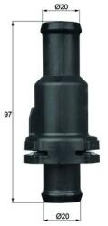 MAHLE Termostat, Lichid Racire Th575 Audi Q3/Tt Seat Alhambra/Altea/Leon Vw Beetle/Eos (TH575)
