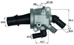MAHLE Termostat, Lichid Racire Ti16488 Fiat 500/500 C/Albea/Doblo/Idea/Palio/Panda (TI16488)