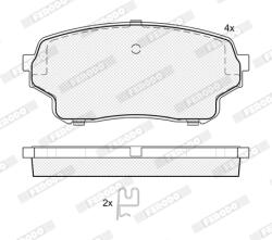 FERODO Set Placute Frana, Frana Disc Fdb4077 Suzuki Grand Vitara I/Grand Vitara Ii