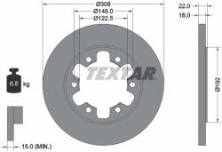 TEXTAR Disc Frana 92275803 Ford Transit V363 Ford Australia Transit