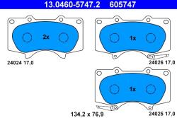 ATE Set Placute Frana, Frana Disc 13.0460-5747.2 Lexus Gx/Lx Mitsubishi Pajero (13.0460-5747.2)