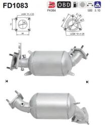 AS Filtru Funingine/Particule, Sist. De Esapament Fd1083 Honda Civic Viii (FD1083)