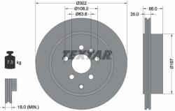 TEXTAR Disc Frana 92162803 Ford Usa Royale Land Rover Freelander 2 (92162803)