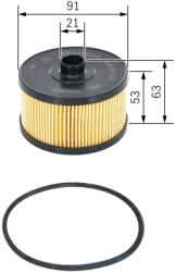 Bosch Filtru Ulei F026407231 Dacia Dokker/Dokker Pick-Up/Duster/Jogger/Lodgy/Logan Ii (F026407231)