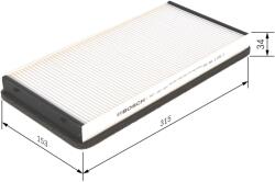 Bosch Filtru, Aer Habitaclu 1987432200 Porsche 911/Boxster/Cayman