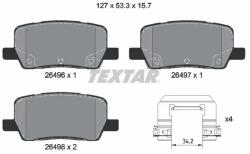 TEXTAR Set Placute Frana, Frana Disc 2649601 Tesla Model S/Model X
