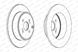 FERODO Disc Frana Ddf1421 Toyota Corolla/Corolla Verso